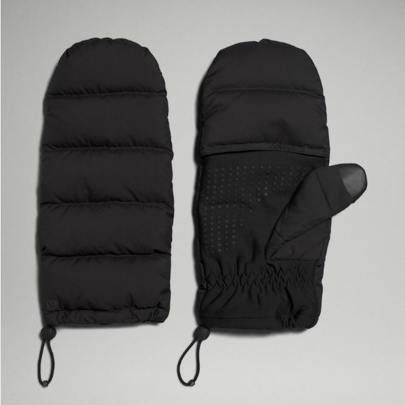 lululemon athletica Black Mittens M/L - Picture 4 of 6